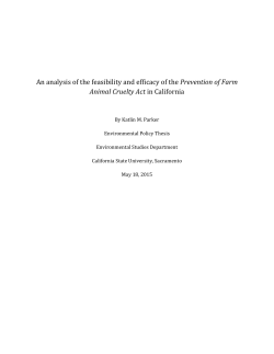 An analysis of the feasibility and efficacy of the