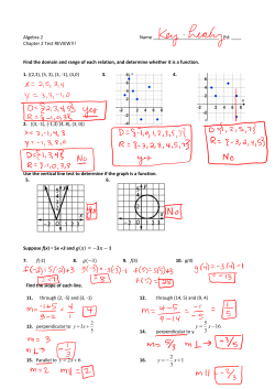 Find the domain and range of each relation, and determine