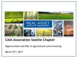 RAPM_CAIA Seattle_Ag Presentation_vFinal
