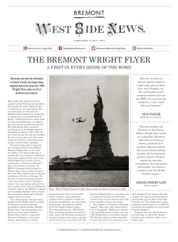 the bremont wright flyer