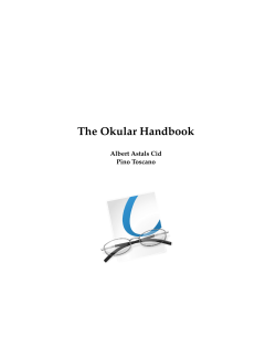 The Okular Handbook - KDE Documentation