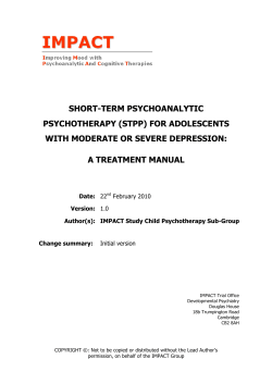 here - Developmental Psychiatry