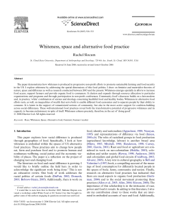 Slocum - The Middlebury Blog Network