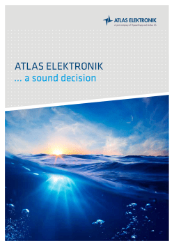 atlas elektronik &hellip; a sound decision