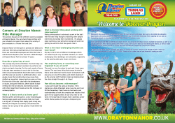 Jessica West - Drayton Manor Theme Park