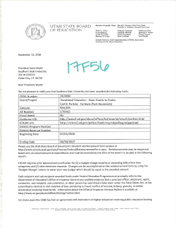 Perkins Local Plan and Award 2017