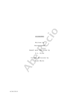 Goosebumps (20130624)