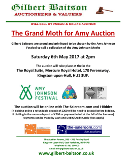 The Grand Moth for Amy Auction
