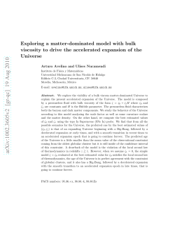 Exploring a matter-dominated model with bulk viscosity to drive the