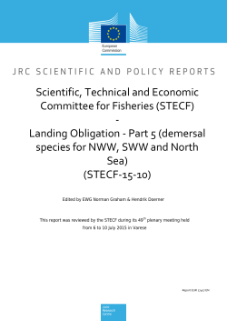 Scientific, Technical and Economic Committee for Fisheries (STECF