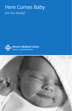 Here Comes Baby - Atrium Medical Center