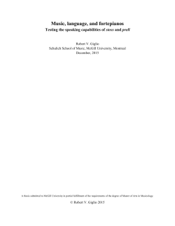 Music, language, and fortepianos
