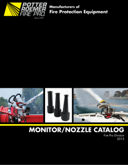 monitor/nozzle catalog