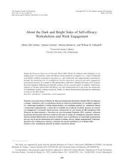About the Dark and Bright Sides of Self-efficacy