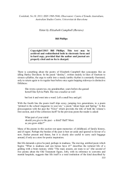 Error by Elizabeth Campbell (Review)