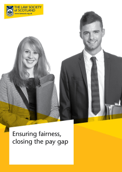 equal pay toolkit - Law Society of Scotland