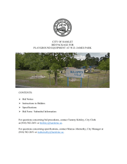 Bid Notice Instructions to Bidders
