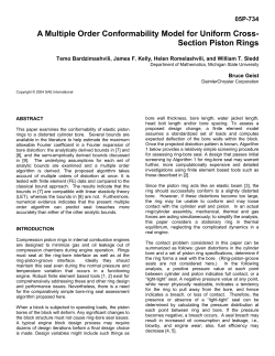 A Multiple Order Conformability Model for Uniform Cross