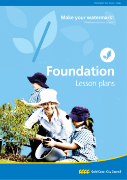 Foundation - City of Gold Coast