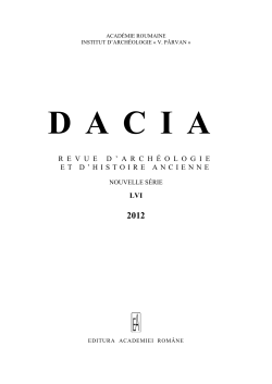 revued ` arch é ologieetd ` histoireancienne lvi