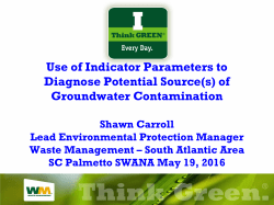 Use of Indicator Parameters to Diagnose Potential Source(s) of