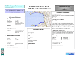No Slide Title - Pembrokeshire County Council