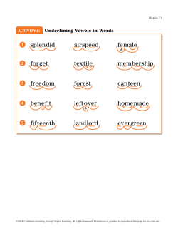 Display 7 - Voyager Sopris Learning