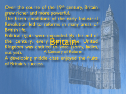 19th century Britain