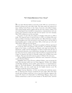 The way was cleared in 1854 for the formation of the Baker Street