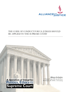 Code of Conduct for U.S. Judges