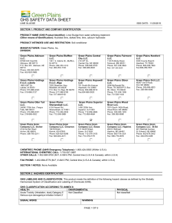 ghs safety data sheet