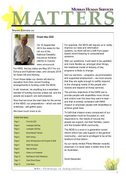 MHS Matters September 2015