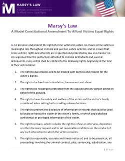 model language - Marsy`s Law For All