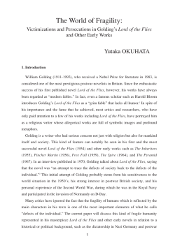 The World of Fragility: