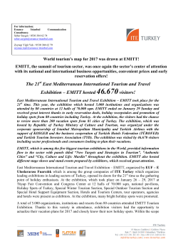 January 2017 - EMITT 2017 Closing Press Release