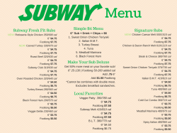 See Menus - Seminole Dining