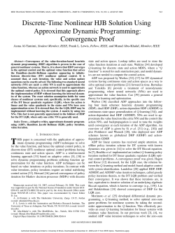 Discrete-Time Nonlinear HJB Solution Using Approximate Dynamic