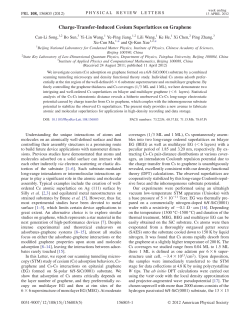 Charge-Transfer-Induced Cesium Superlattices on Graphene