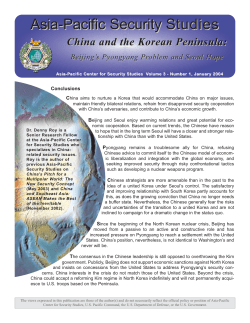 China and the Korean Peninsula - Asia