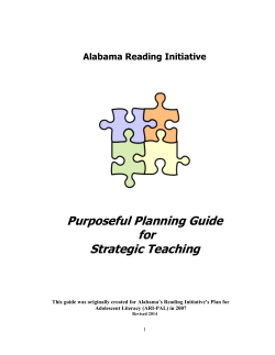 Purposeful Planning Guide