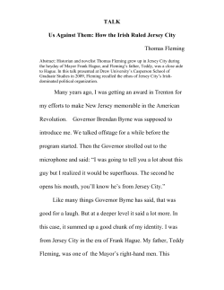 How the Irish Ruled Jersey City