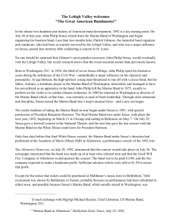 2008 - Baker - LehighValleySousaStory