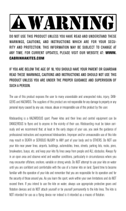do not use this product unless you have read and