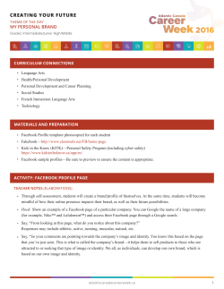 Activity Document - Atlantic Canada Career Week