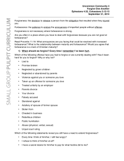 SM A LL G RO U P PU LPIT CU R R ICU LU M