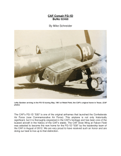 CAF Corsair FG-1D History