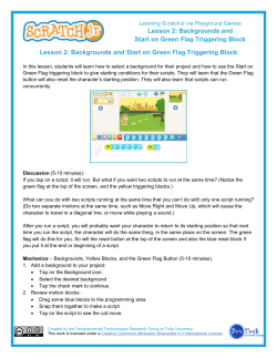 Lesson 2: Playground Acrobatics