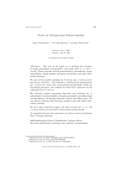 Faces of Generalized Permutohedra