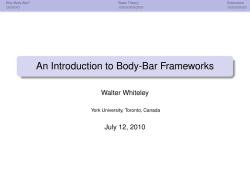 An Introduction to Body