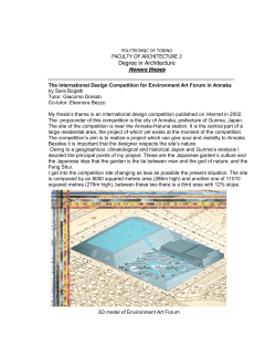 Degree in Architecture